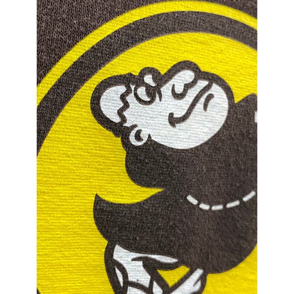 Retro San Diego Padres Hoodie Small Brown Pullover Hoodie MLB Baseball - Picture 8 of 9